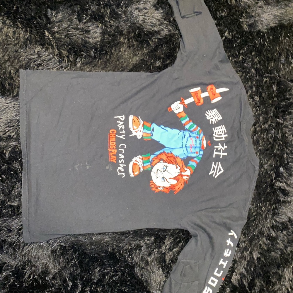 Black Graphic Shirt
